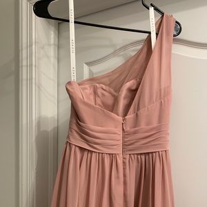 Azazie Dusty Rose Nora Dress Size 6